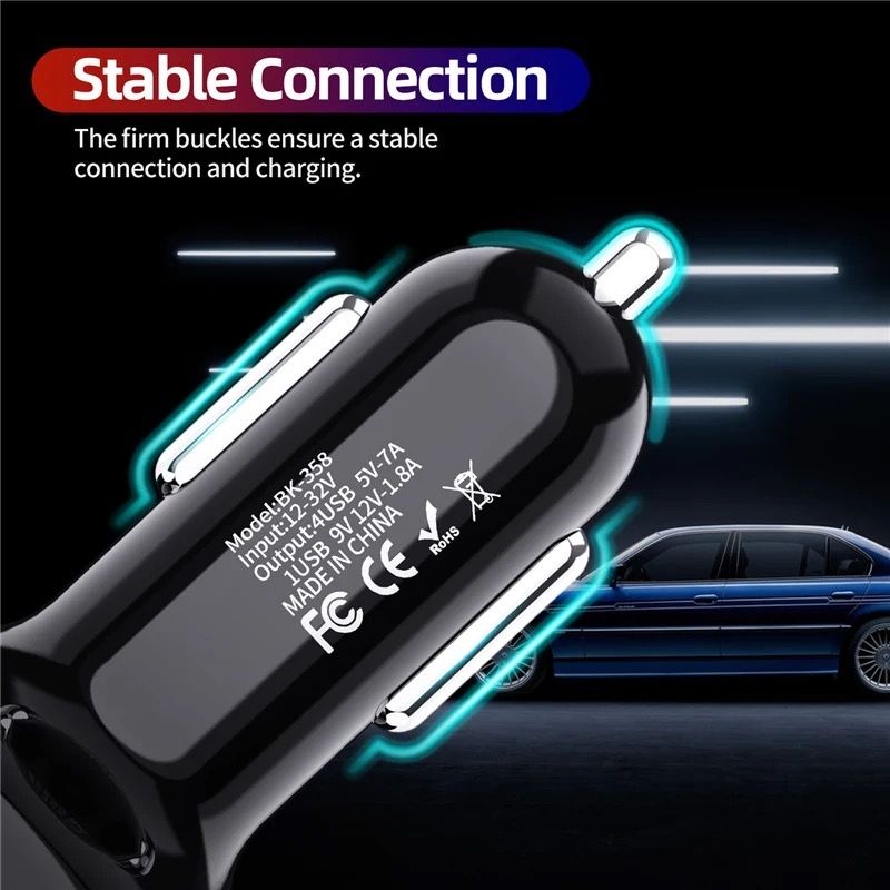 4 X USB 3.0 Bil lader
