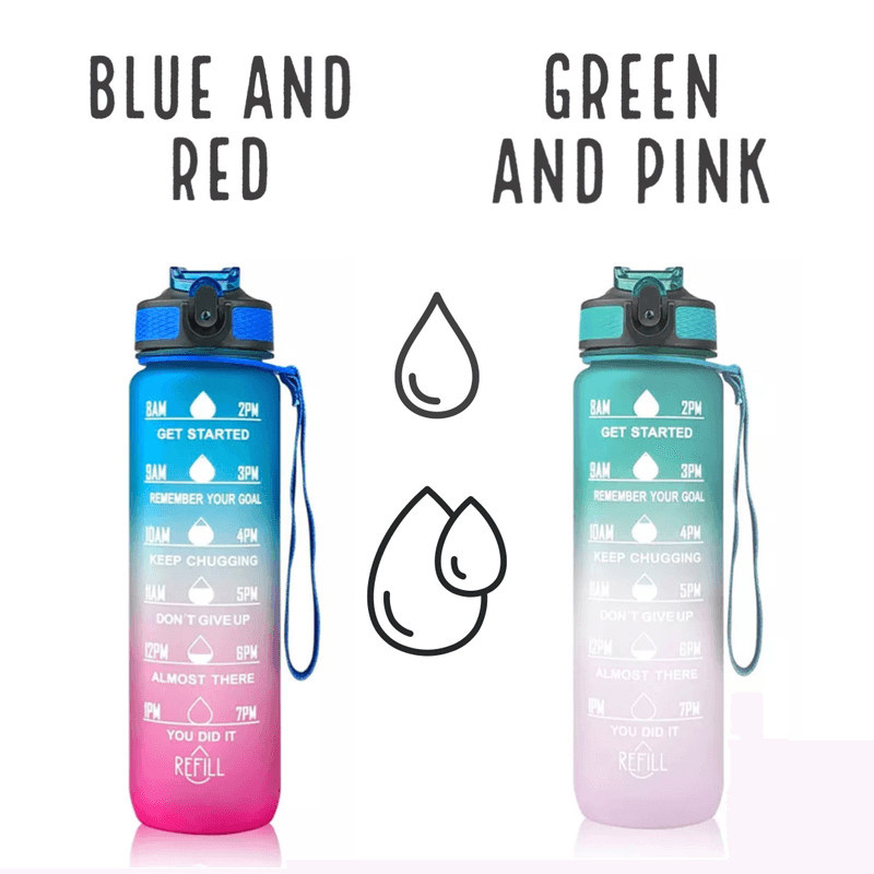 Motivasjons drikkeflaske 