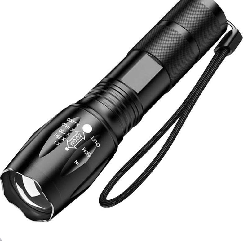 Kraftig lommelykt pakke