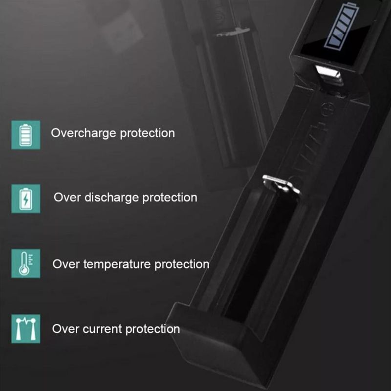 Batterilader 18650 - USB