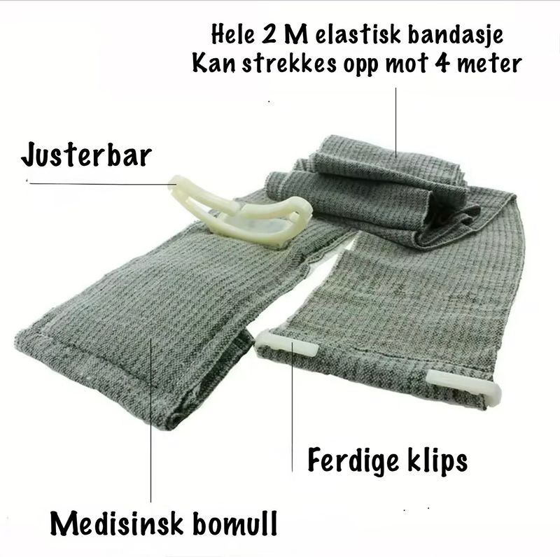 Kompress og Tourniquet bandasje 
