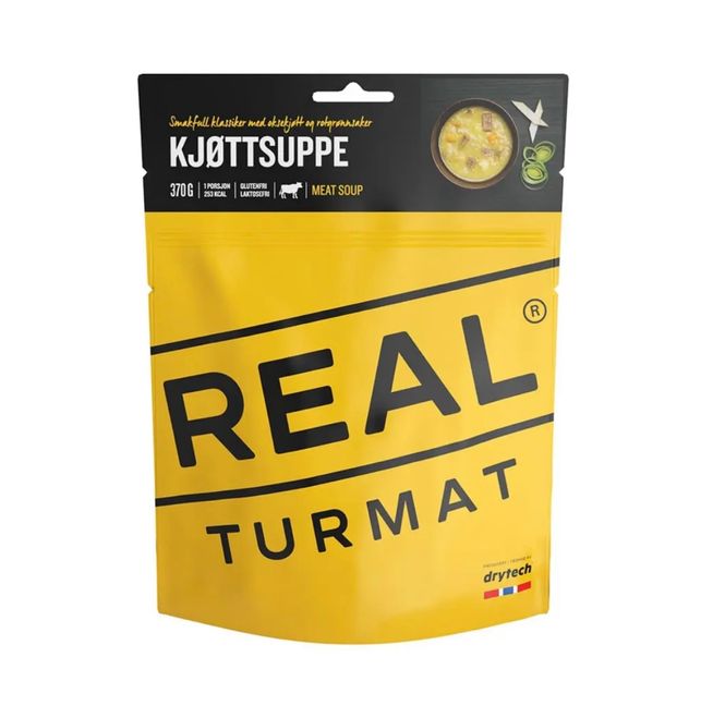 Hovedbilde REAL Turmat - Kjøttsuppe 