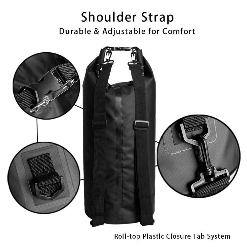 Drybag - Pakksekk 20L Svart