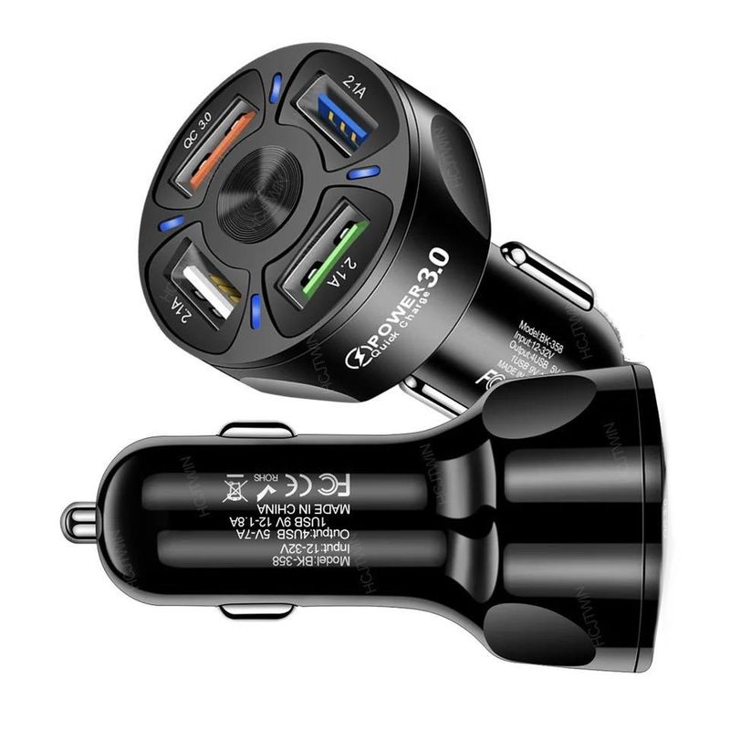 4 X USB 3.0 Bil lader