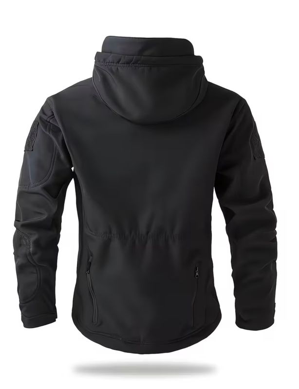 Taktisk Softshell jakke - svart
