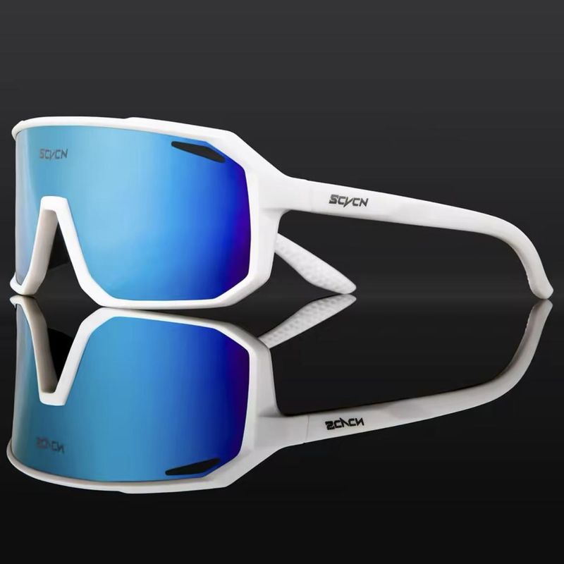 Raske Solbriller - hvit og blå